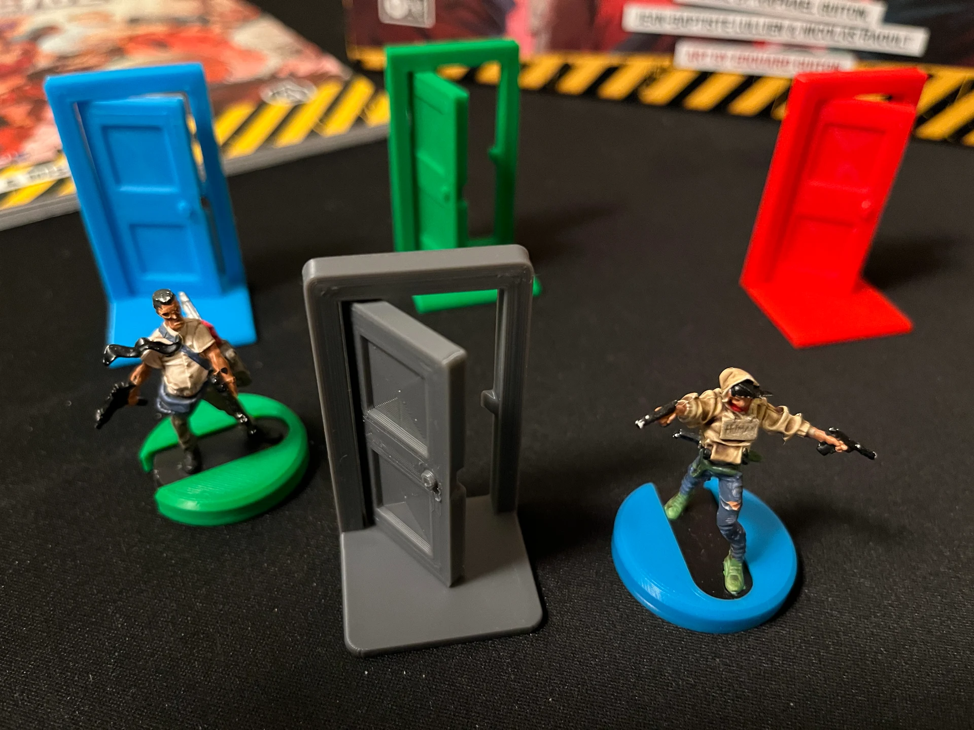 Zombicide - Porta Print-in-Place para Tabuleiro