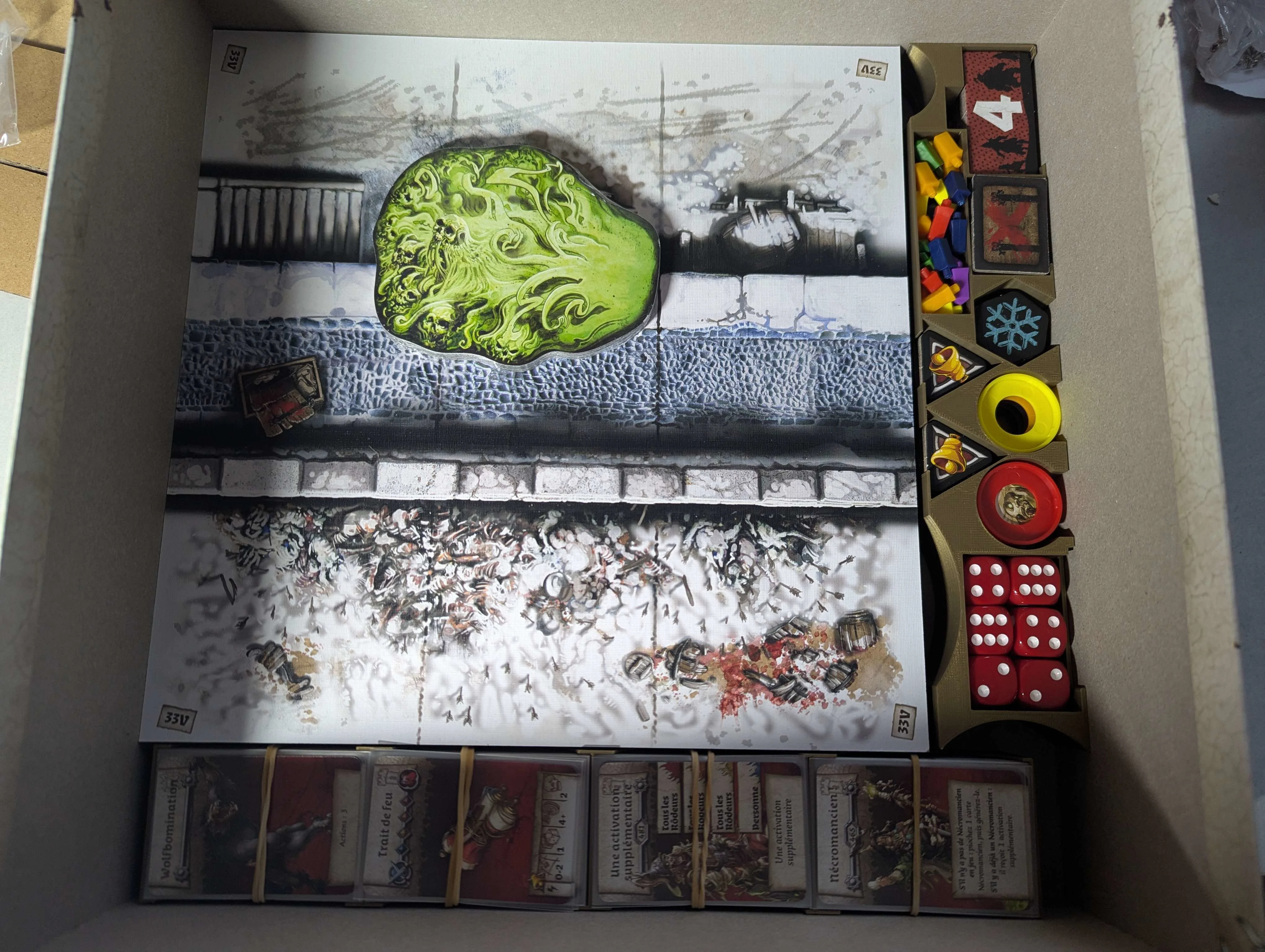 Zombicide White Death - Insert Organizador Completo