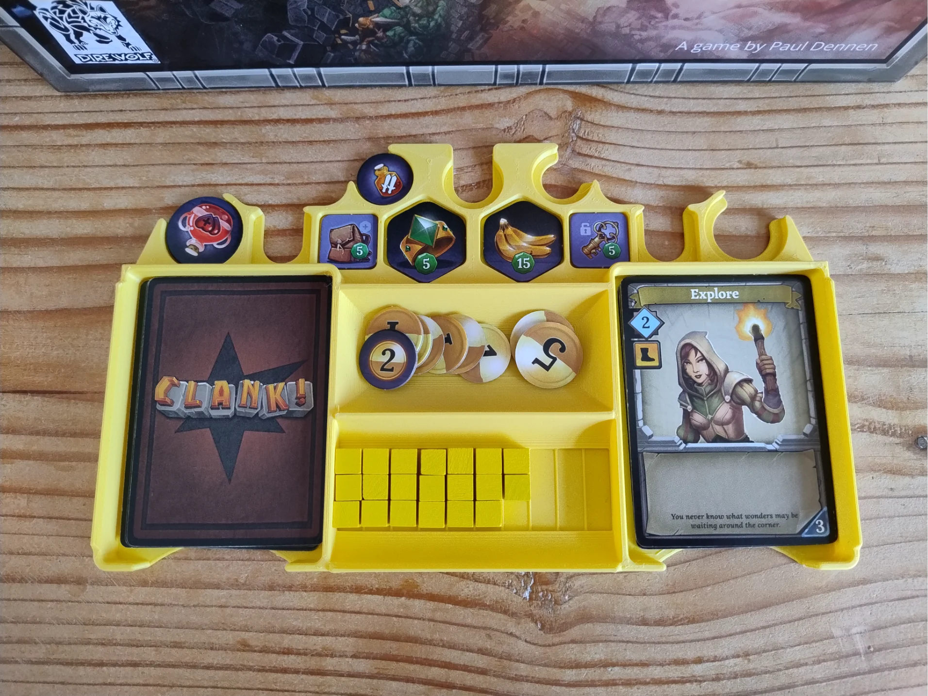 CLANK! - Bandeja de Jogador Empilhável