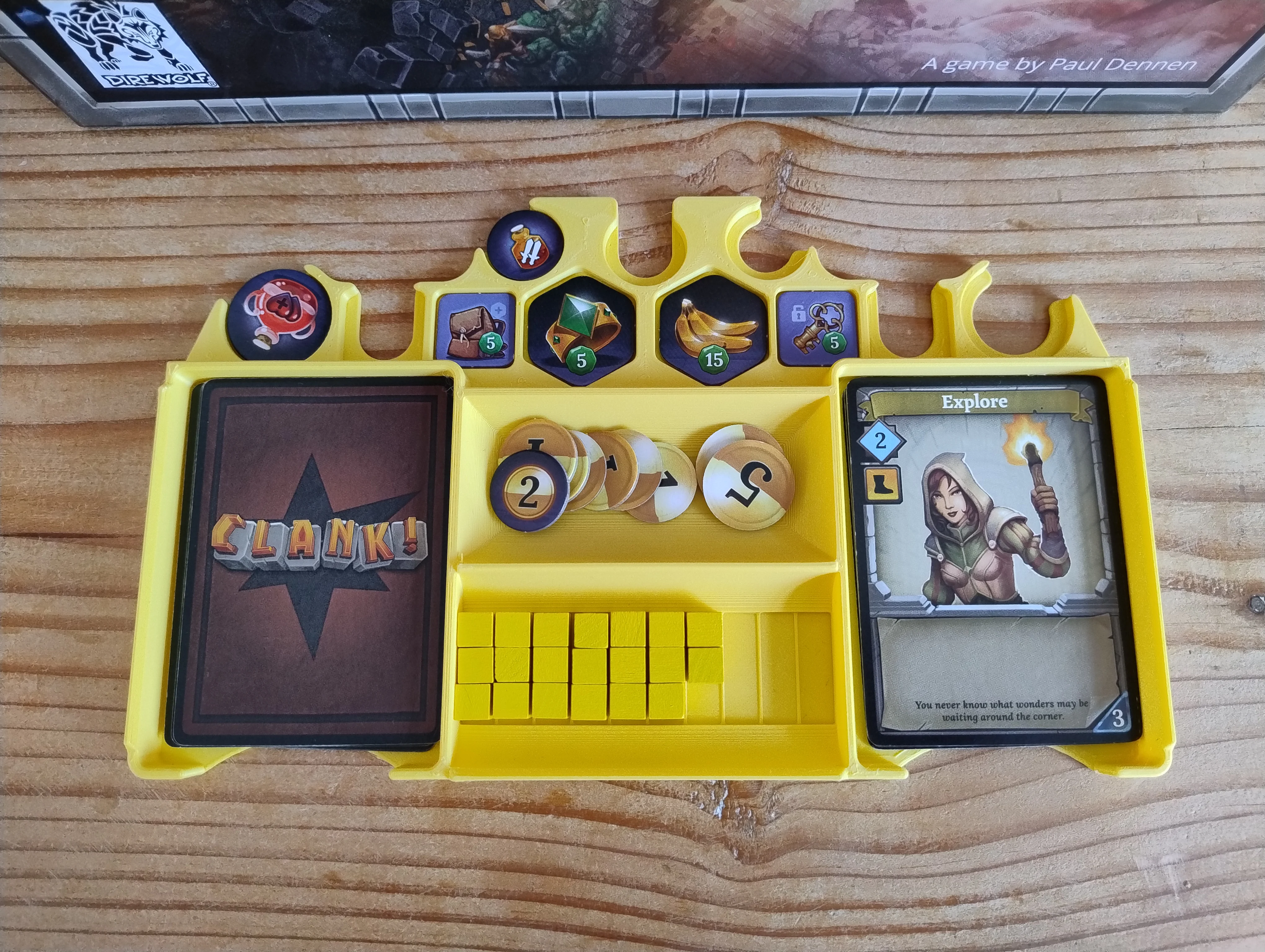 CLANK! - Bandeja de Jogador Empilhável - 4