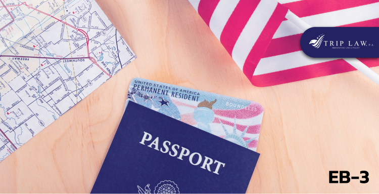 How can someone get an EB-3 green card?