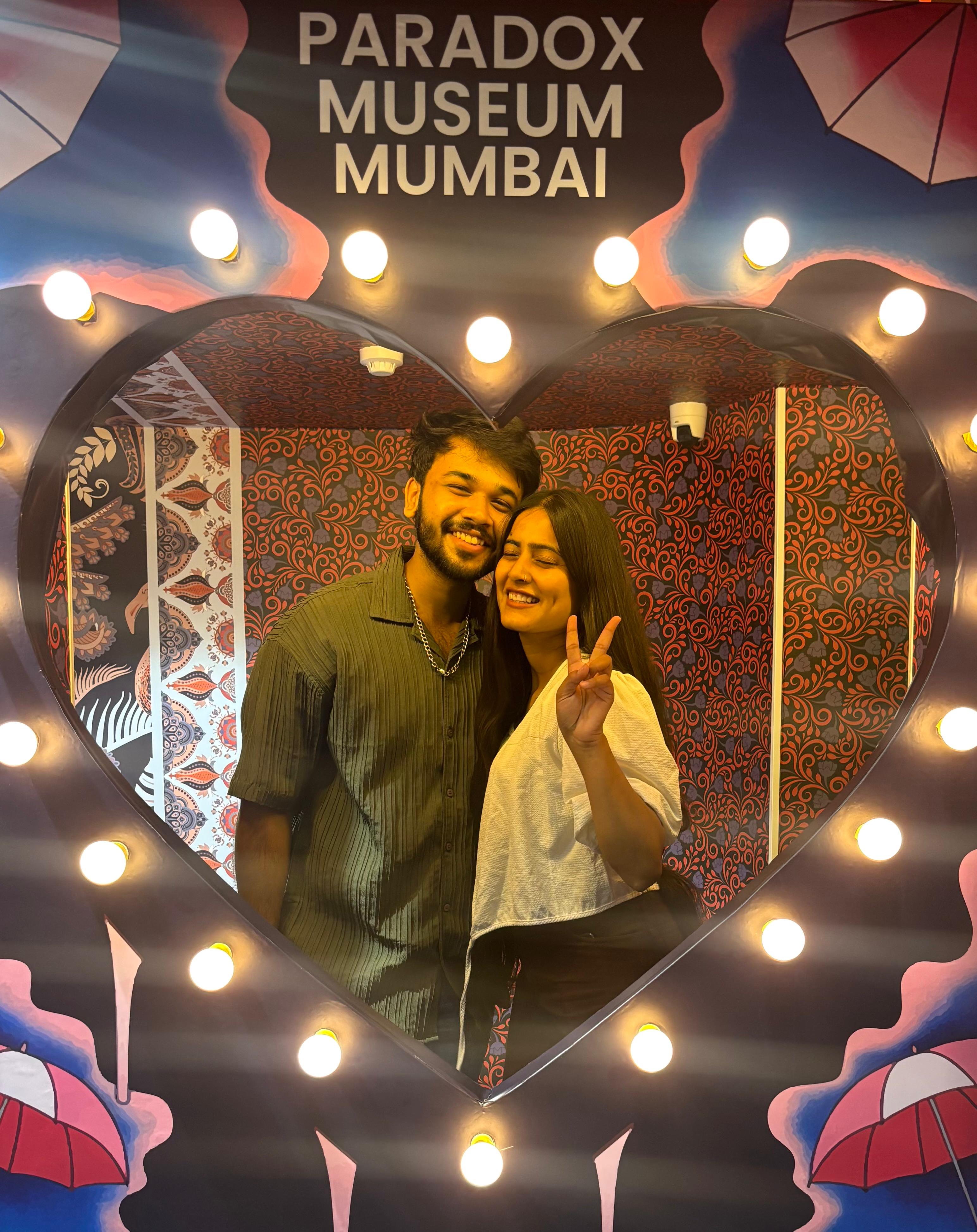 A romantic photo of a couple.