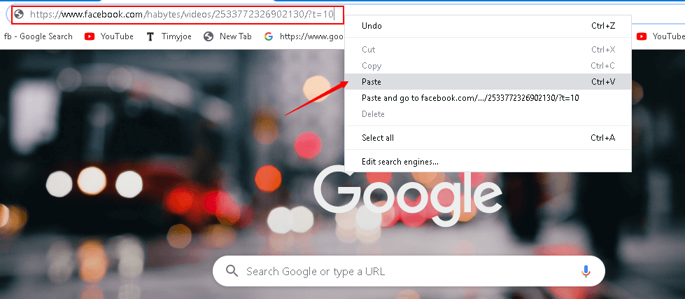 Download facebook Videos|| paste url