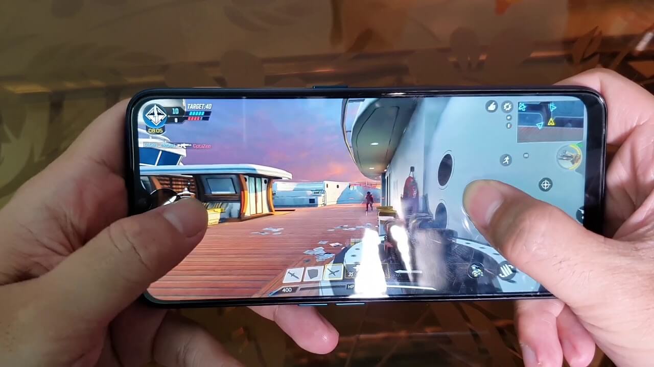 Playing game on Oppo a9 2020
