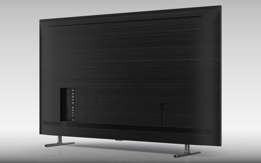 back of samsung q80r qled