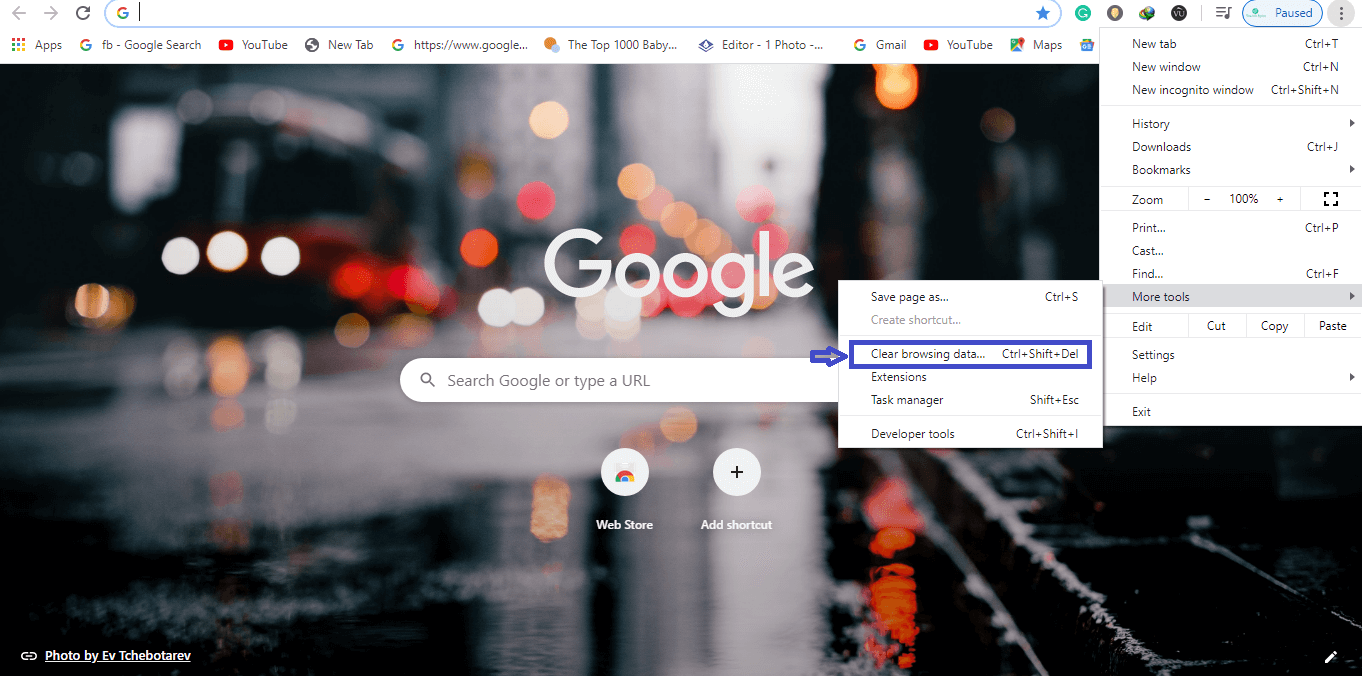 clear-cache-in-google-chrome