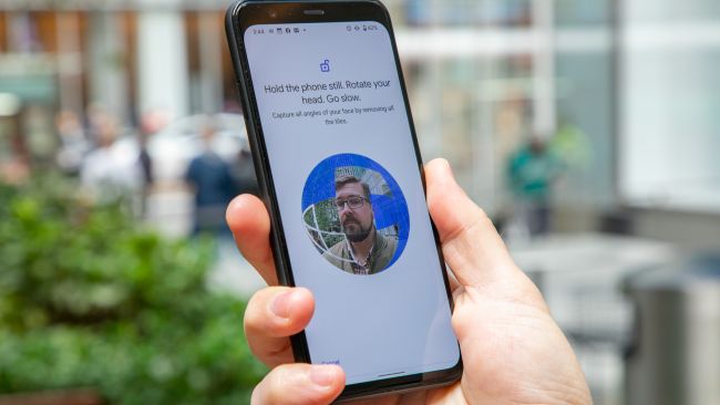 Google Pixel 5 fingerprint sensor