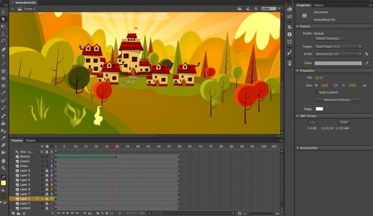adobe animate best animation software