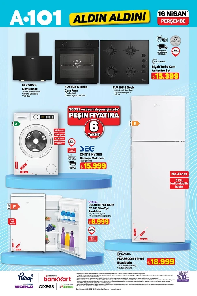 A101 aktüel katalog 16 Nisan