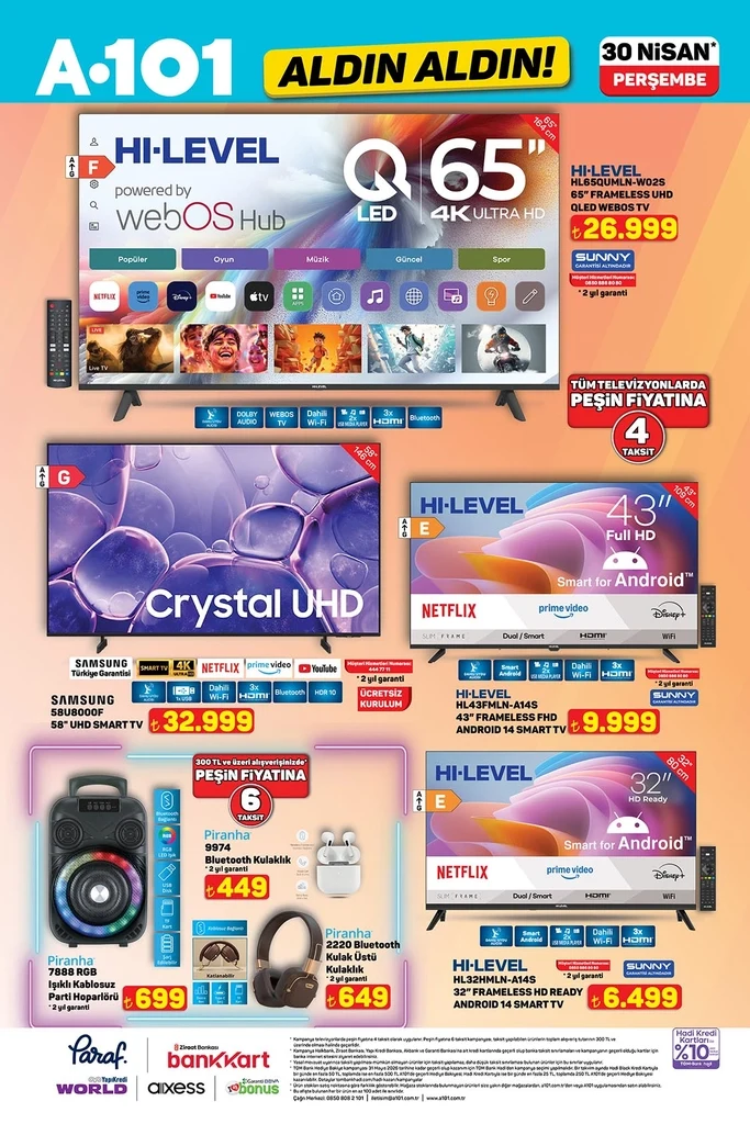 A101 aktüel katalog 23 Nisan