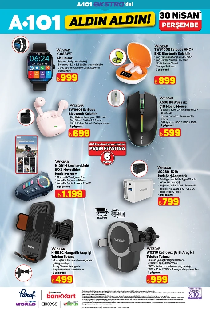 A101 aktüel katalog 23 Nisan