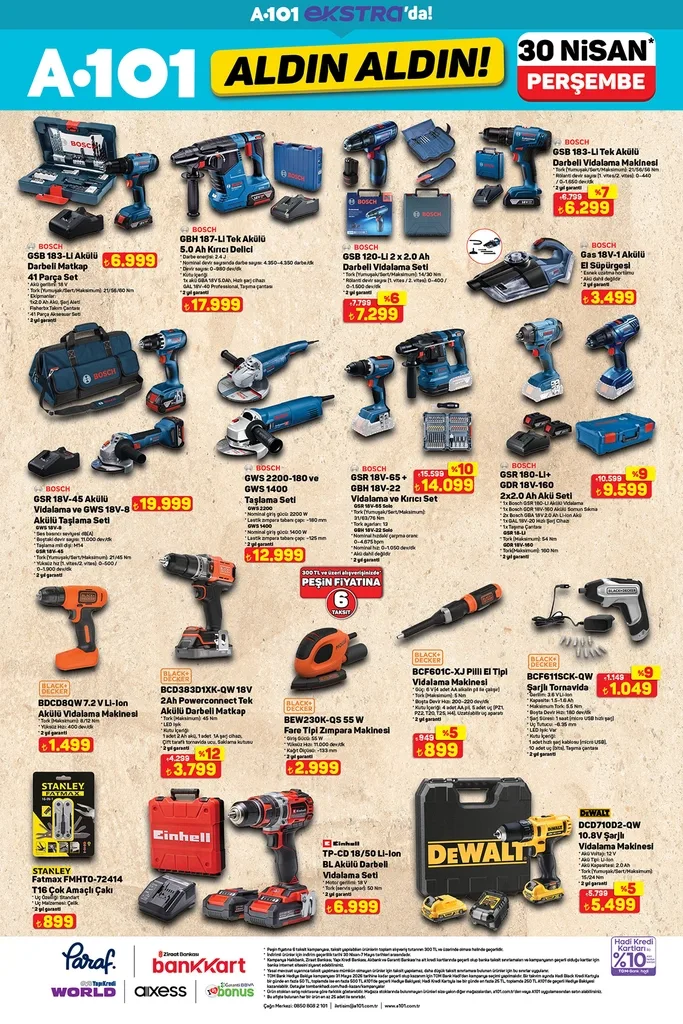 A101 aktüel katalog 23 Nisan