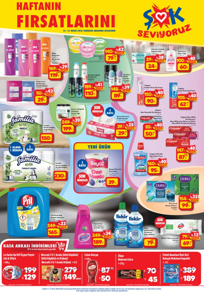 Şok aktüel katalog 15 Nisan