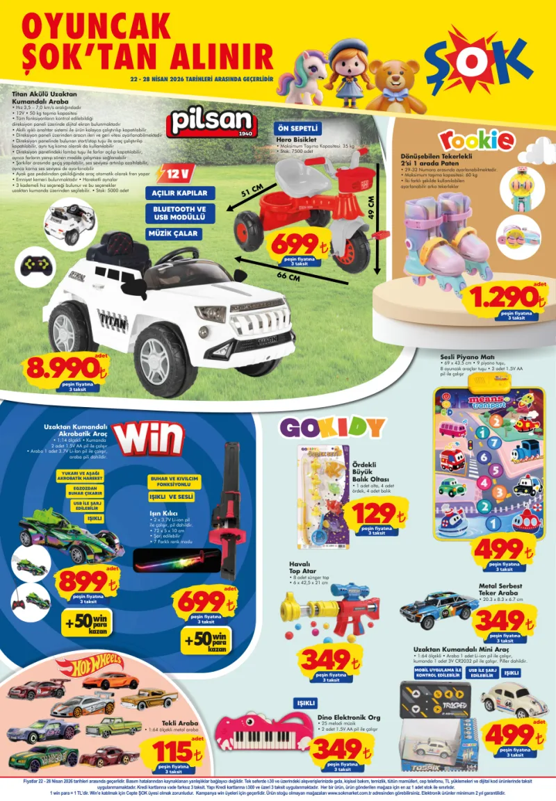 Şok aktüel katalog 22 Nisan