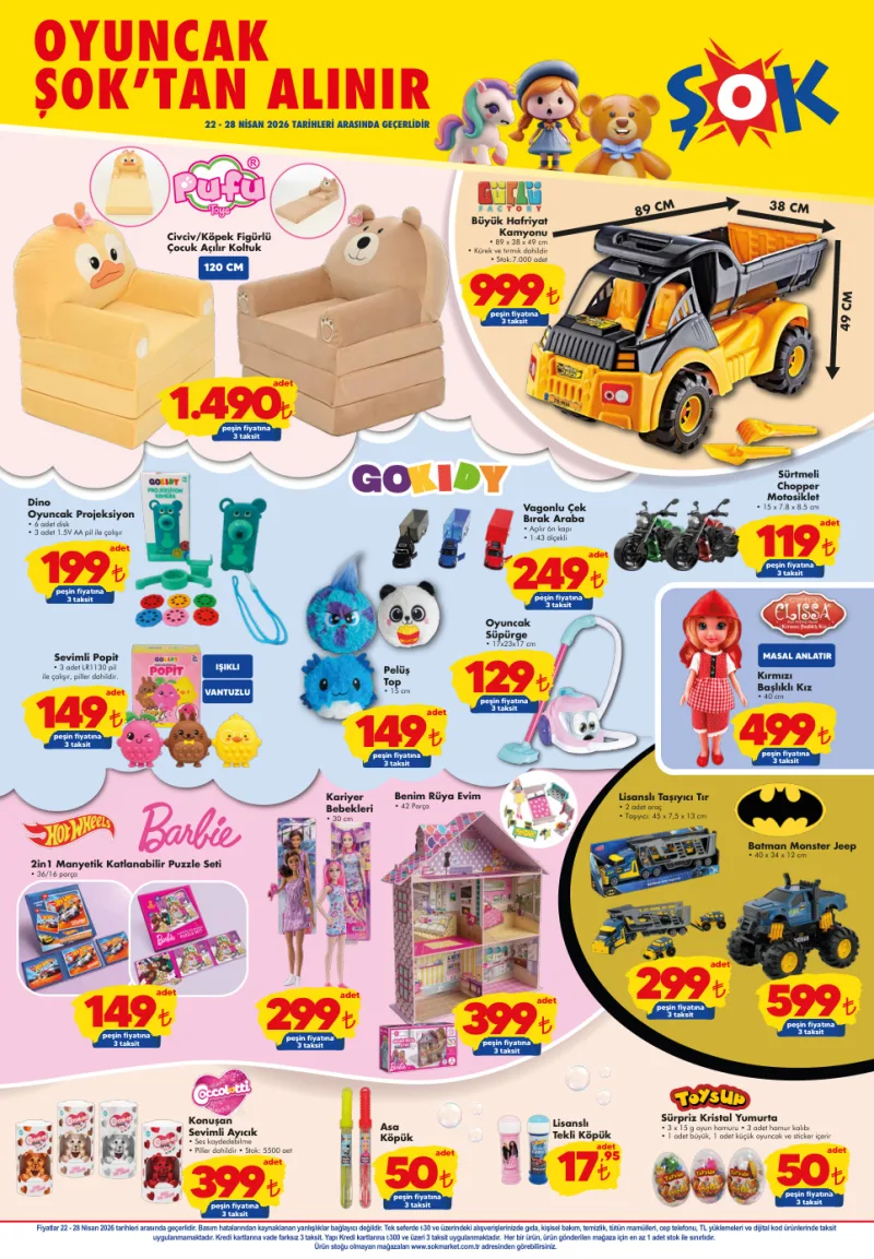 Şok aktüel katalog 22 Nisan