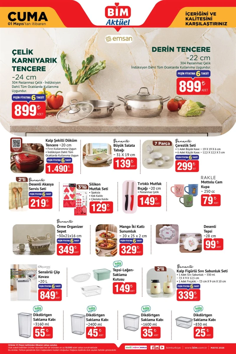 Bi̇m aktüel katalog 1 Mayıs
