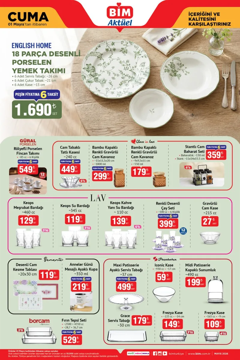 Bi̇m aktüel katalog 1 Mayıs