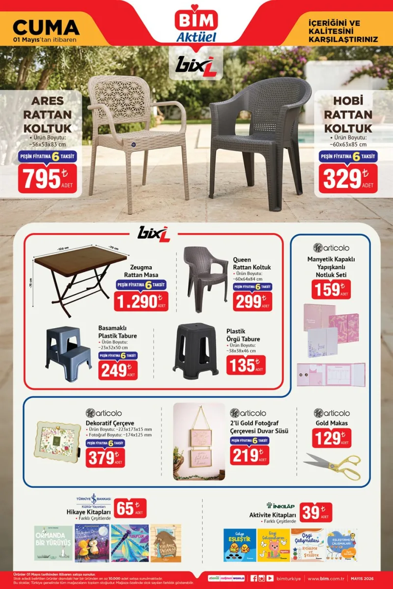 Bi̇m aktüel katalog 1 Mayıs