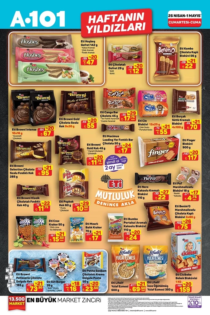 A101 aktüel katalog 25 Nisan