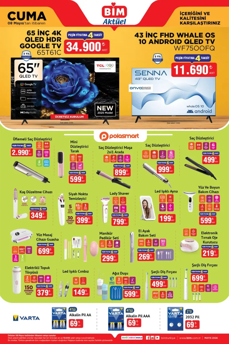 Bi̇m aktüel katalog 8 Mayıs