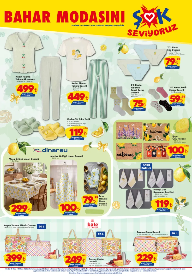 Şok aktüel katalog 29 Nisan - 05 Mayıs