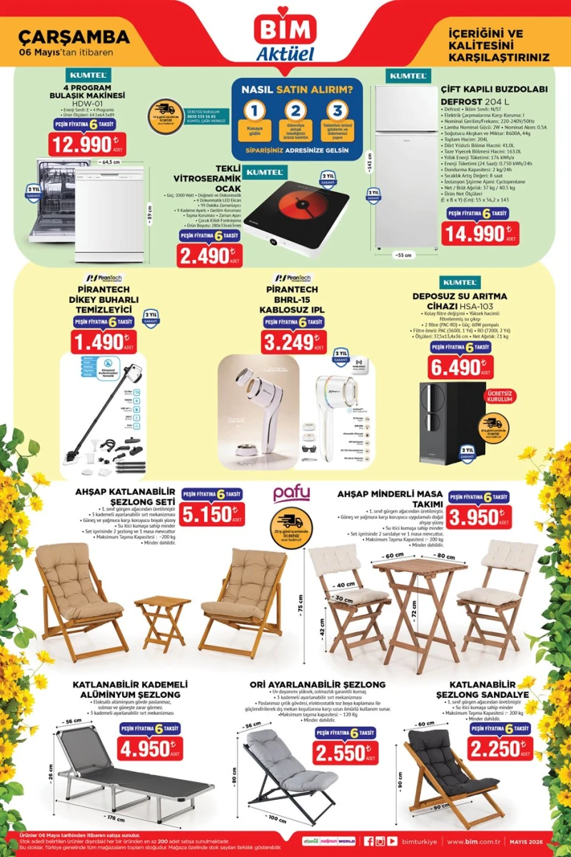 Bi̇m aktüel katalog 6 Mayıs indirimleri