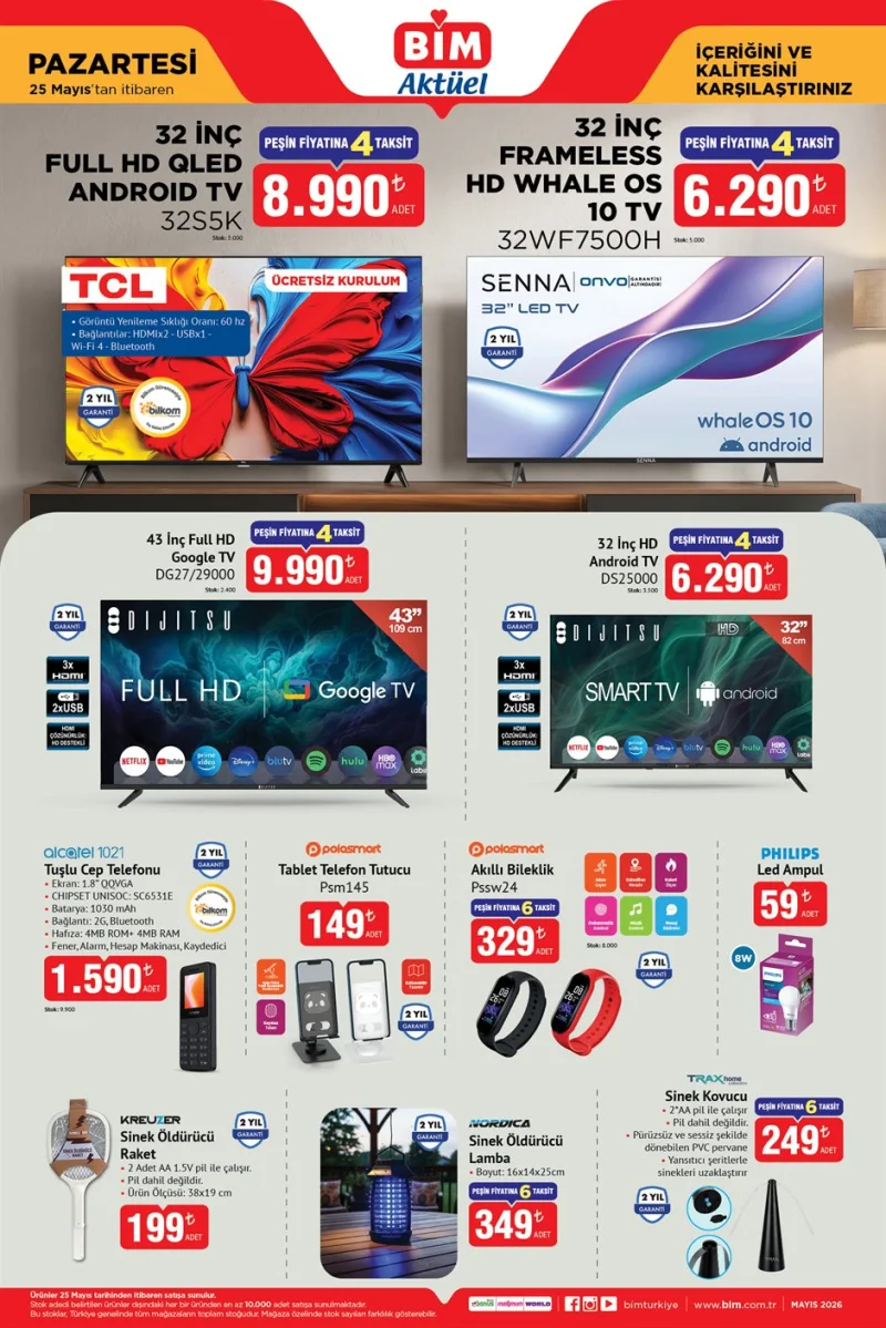 Bi̇m aktüel katalog 25 Mayıs