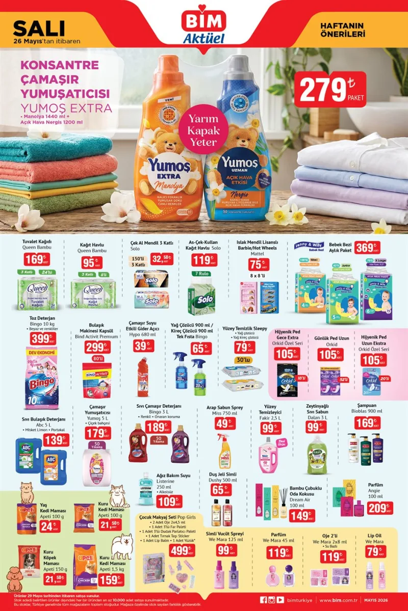 Bi̇m aktüel katalog 26 Mayıs
