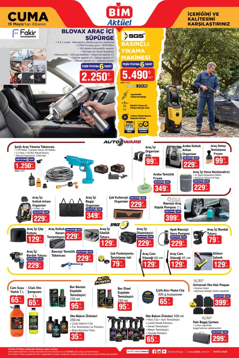 Bi̇m aktüel katalog 15 Mayıs