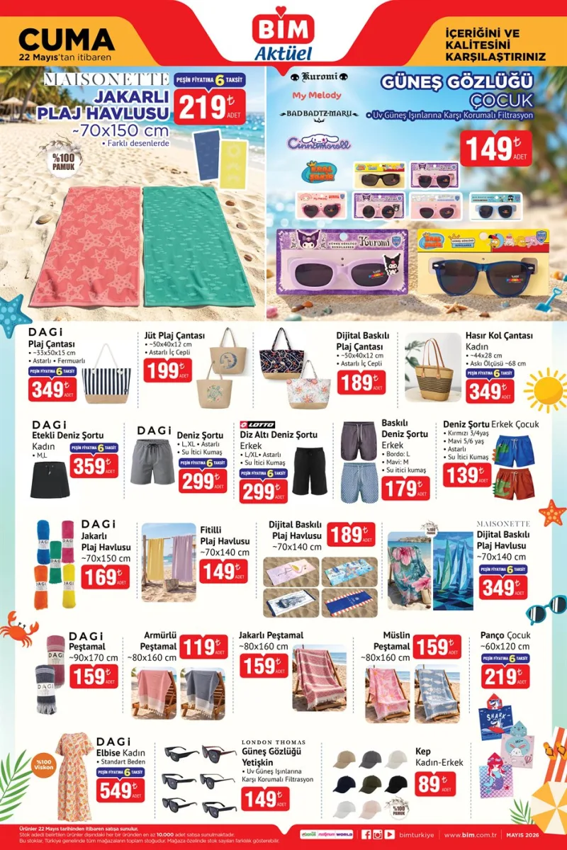 Bi̇m aktüel katalog 22 Mayıs