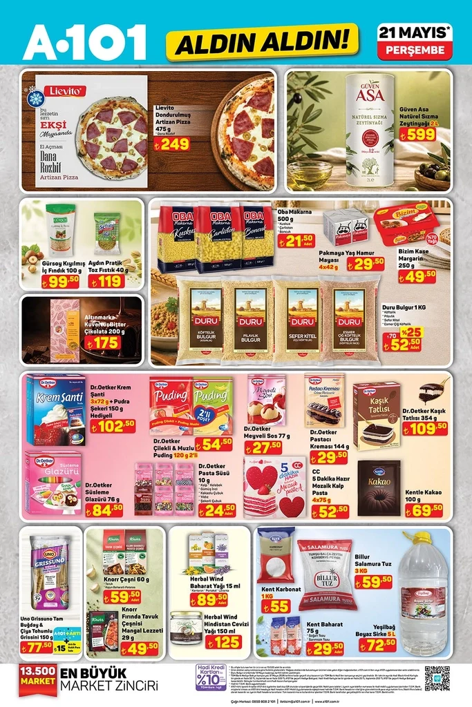 A101 aktüel katalog 21 Mayıs Kampanyası