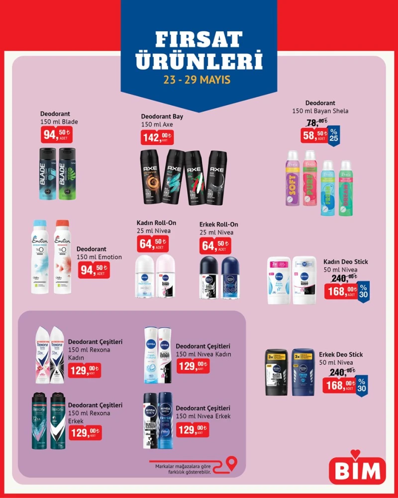 Bim aktüel katalog 23 Mayıs