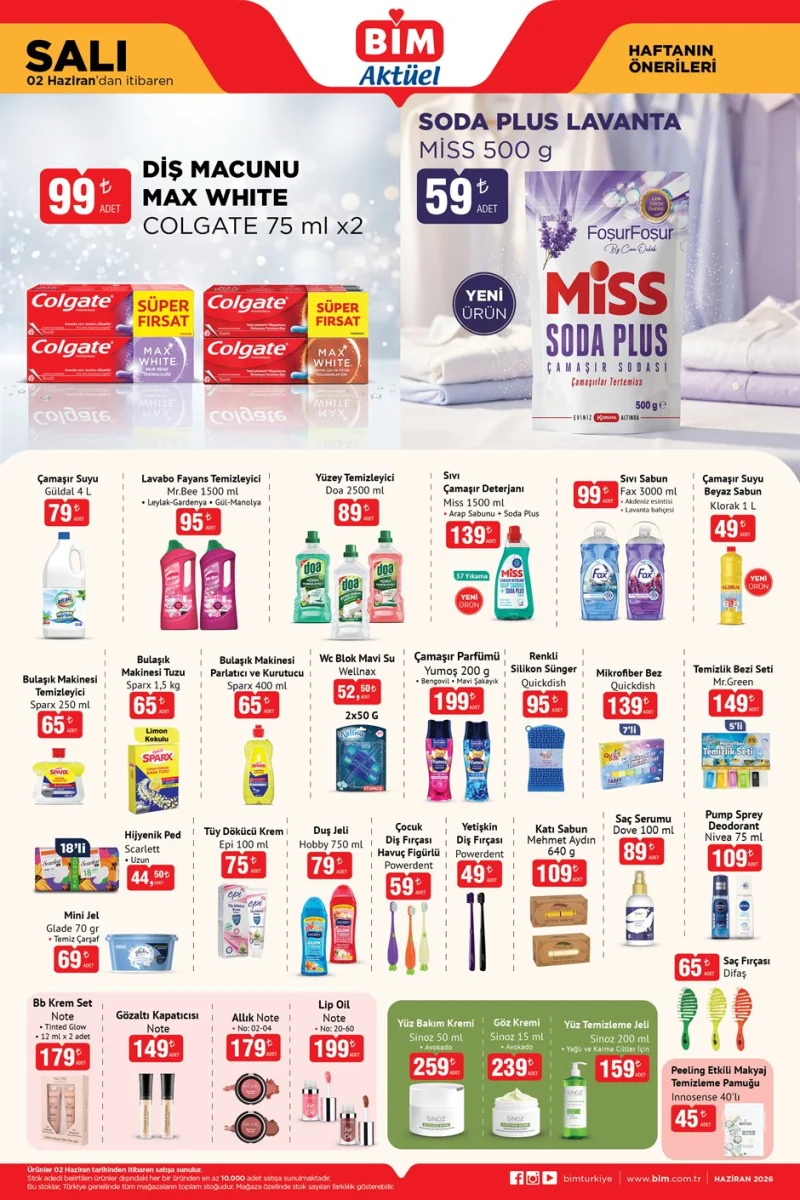 Bim aktüel katalog 2 Haziran