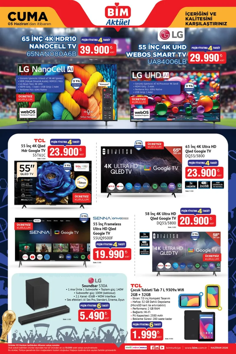 Bim aktüel katalog 5 Haziran