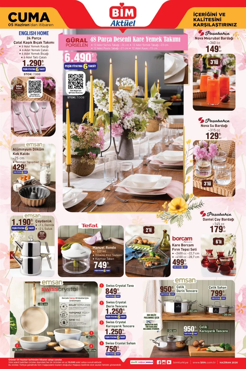 Bim aktüel katalog 5 Haziran