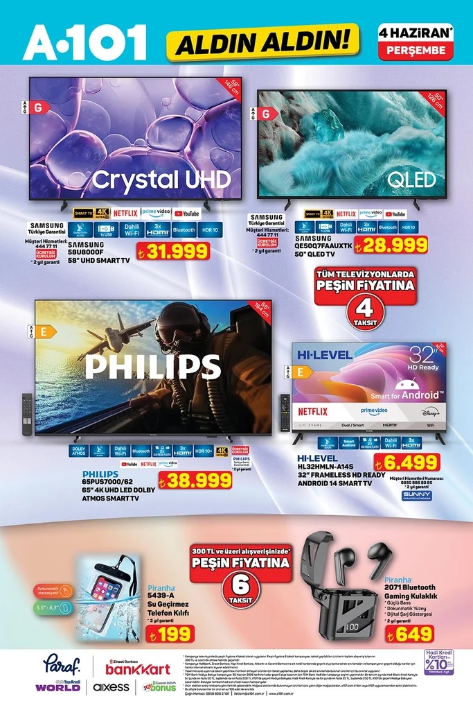 A101 aktüel katalog 30 Mayıs-5 Haziran