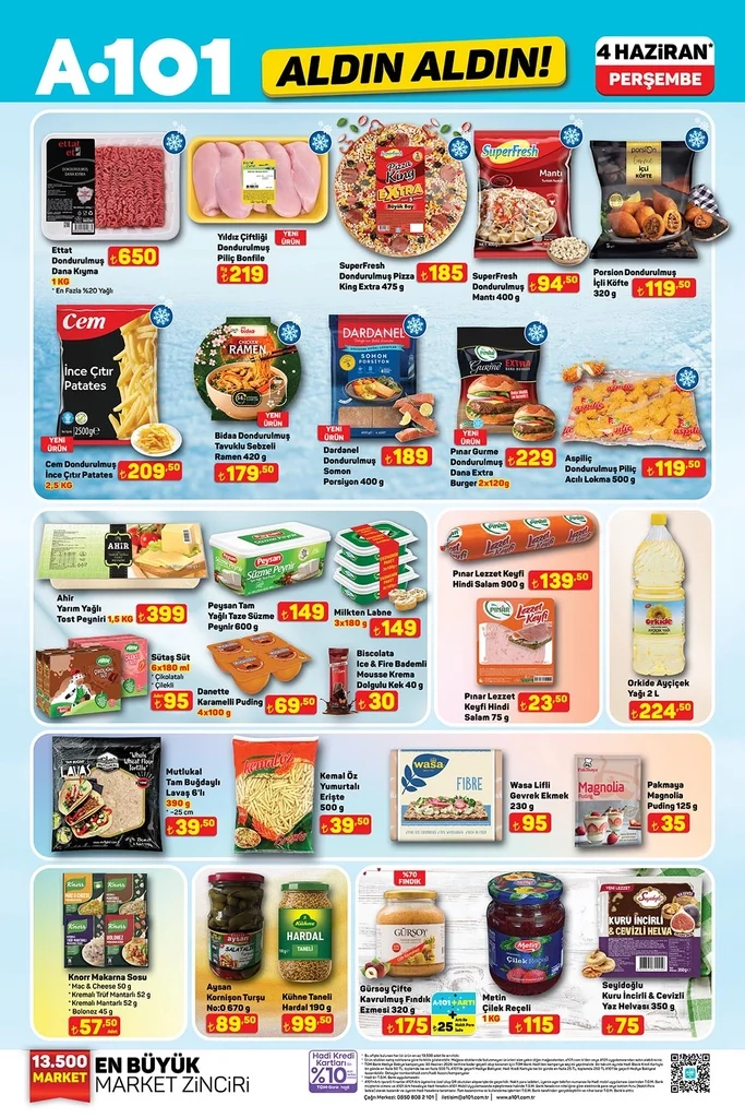 A101 aktüel katalog 4 Haziran