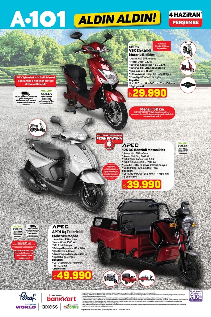 A101 aktüel katalog 4 Haziran