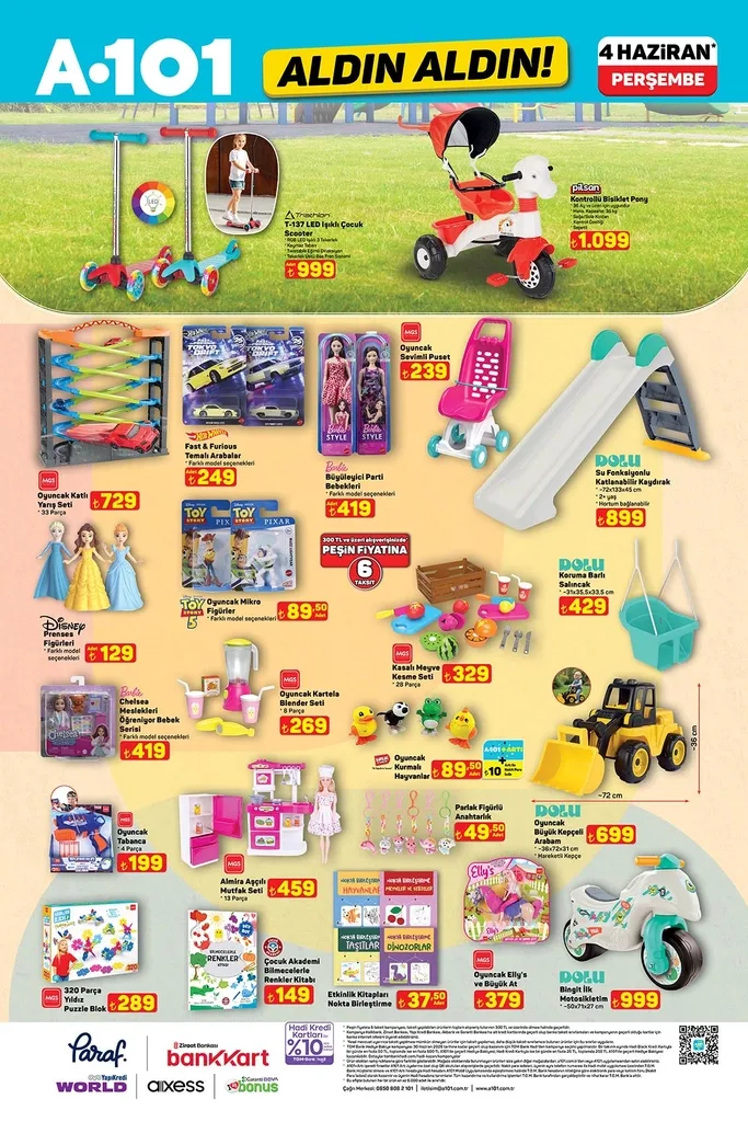 A101 aktüel katalog 4 Haziran