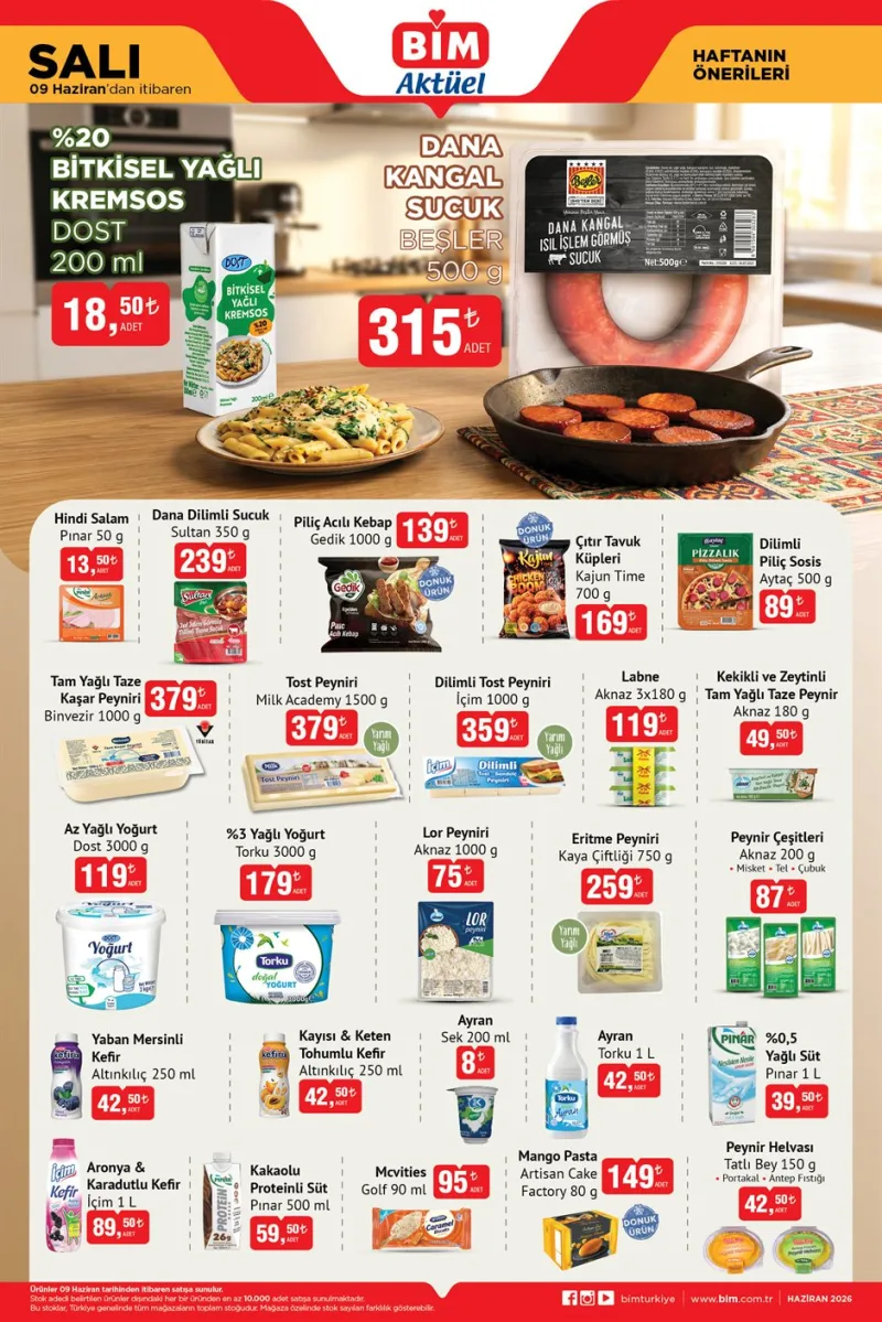 Bim aktüel katalog 09 Haziran