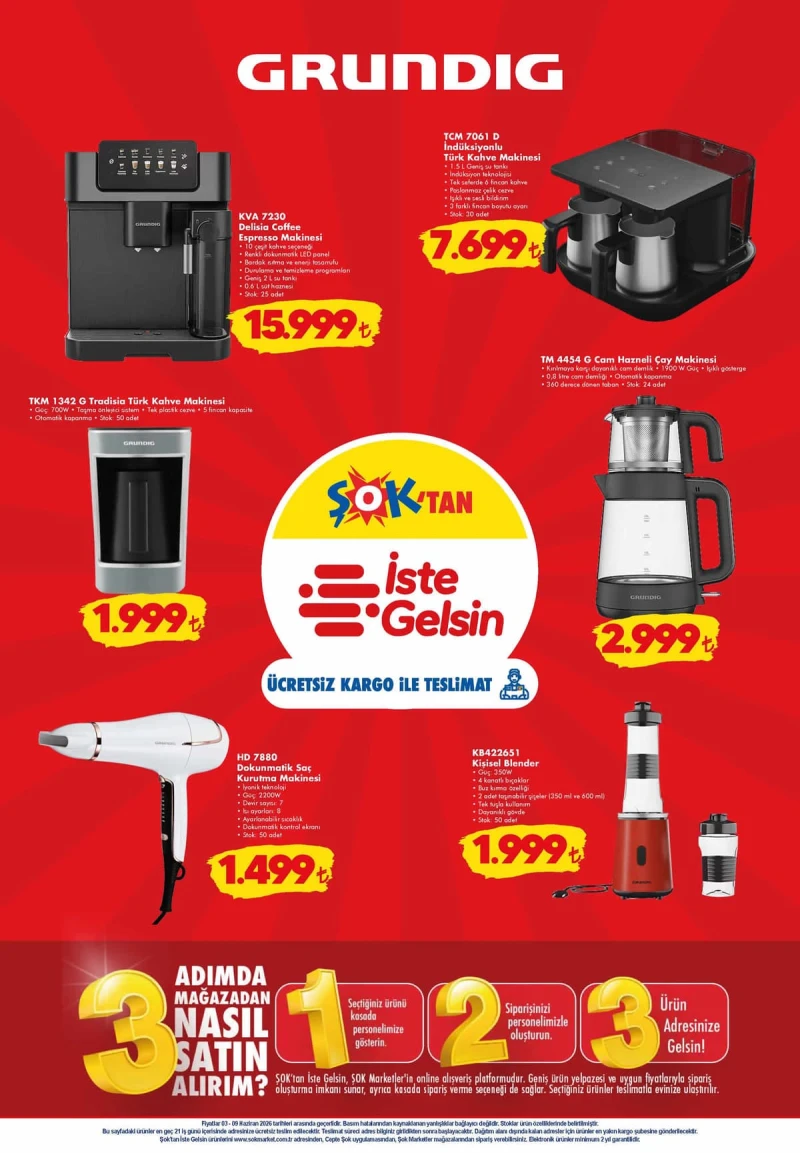 Şok aktüel katalog 3 Haziran