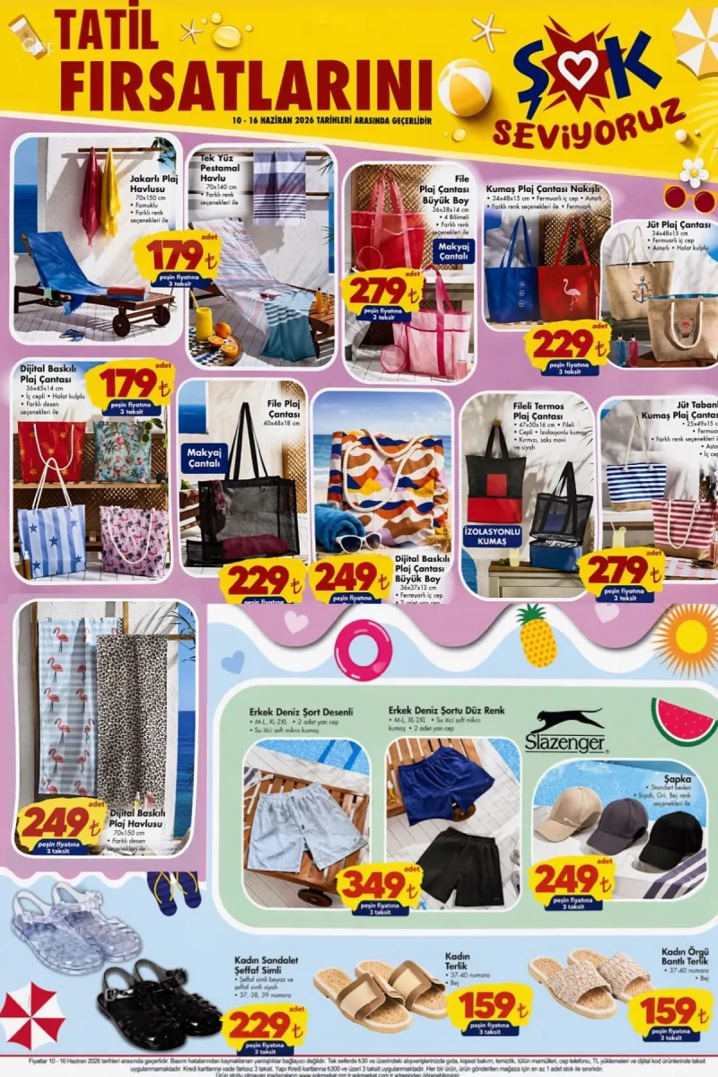 Şok aktüel katalog 10 Haziran