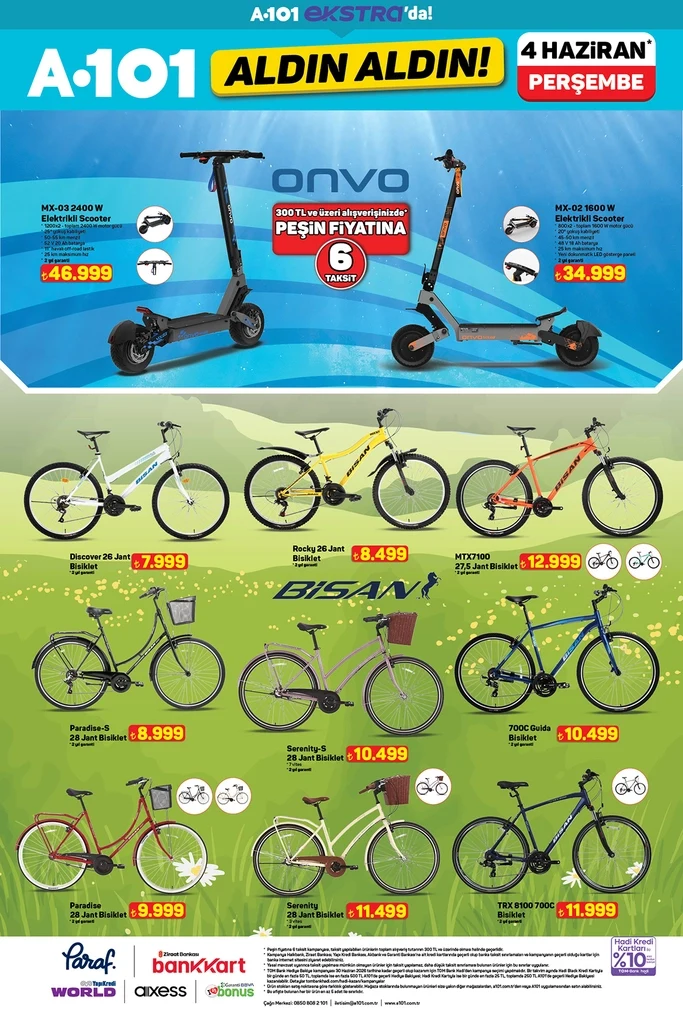 A101 aktüel katalog 4 Haziran