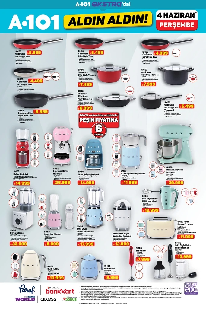 A101 aktüel katalog 4 Haziran