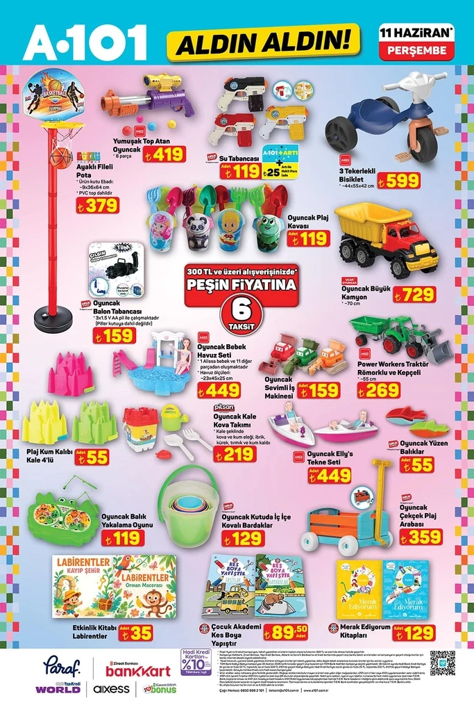 A101 aktüel katalog 6 Haziran