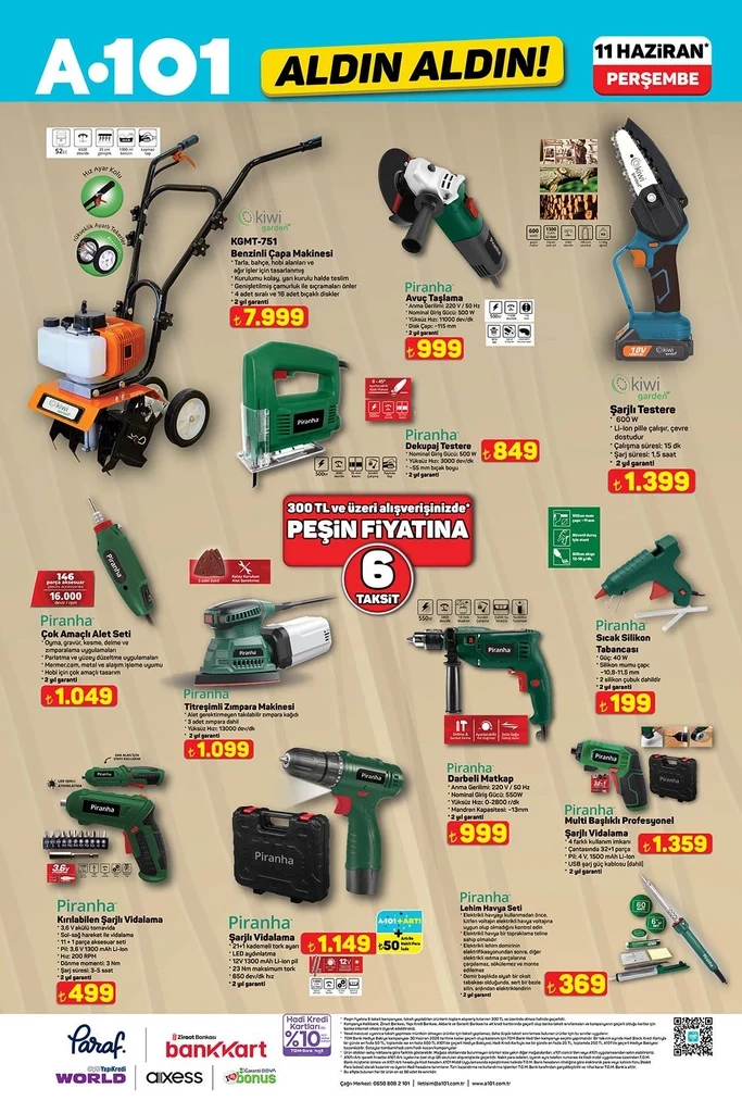 A101 aktüel katalog 11 Haziran