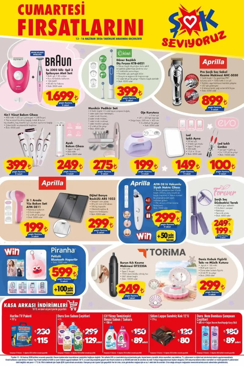 Şok aktüel katalog 13 Haziran