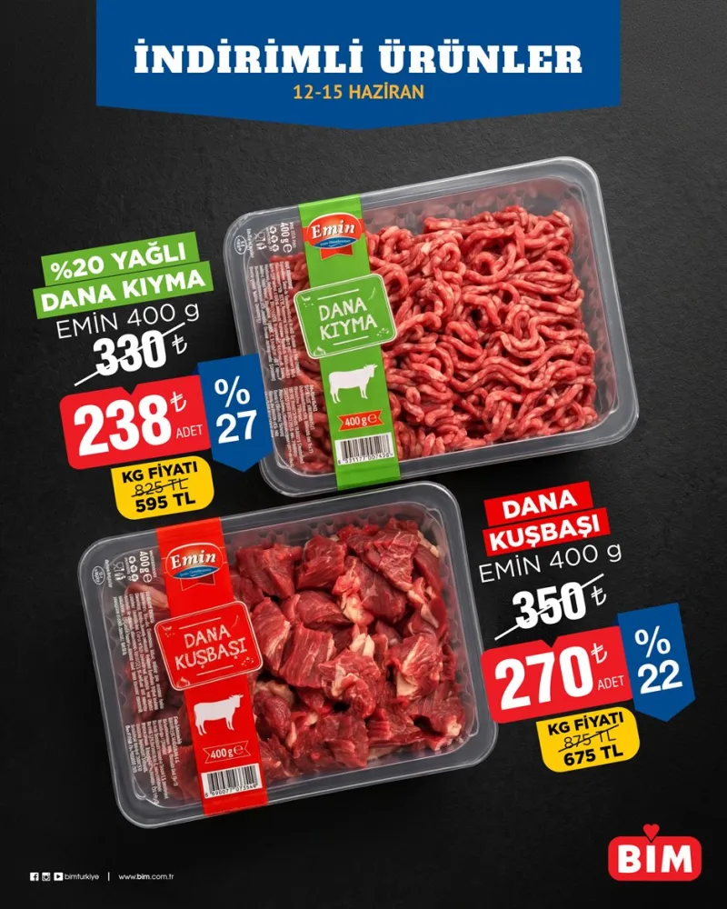 Bim aktüel katalog 12 Haziran indirim