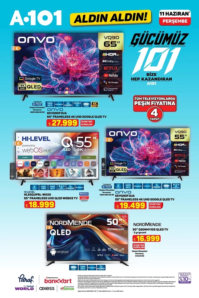 A101 aktüel katalog 11 Haziran
