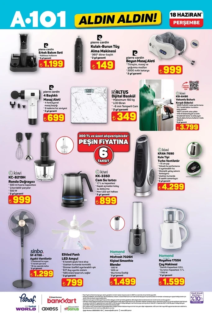 A101 aktüel katalog 12 Haziran